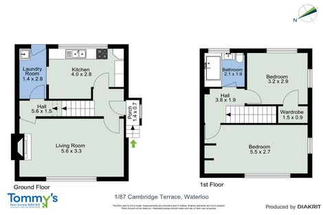 Photo of property in 1/87 Cambridge Terrace, Waterloo, Lower Hutt, 5011