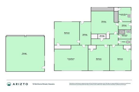 Photo of property in 12 Mcguire Street, Hawera, 4610