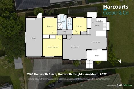 Photo of property in 2/68 Meadowood Drive, Unsworth Heights, Auckland, 0632