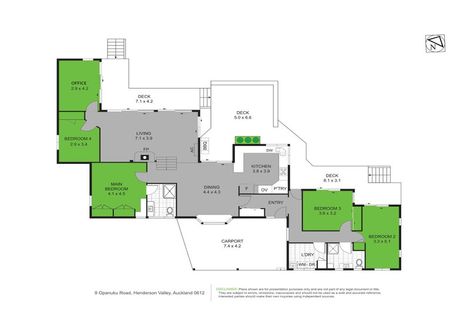 Photo of property in 7 Opanuku Road, Henderson Valley, Auckland, 0612