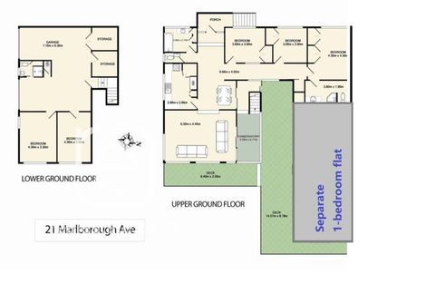 Photo of property in 21 Marlborough Avenue, Glenfield, Auckland, 0629