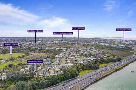 Photo of property in 59 Sylvan Avenue, Northcote, Auckland, 0627