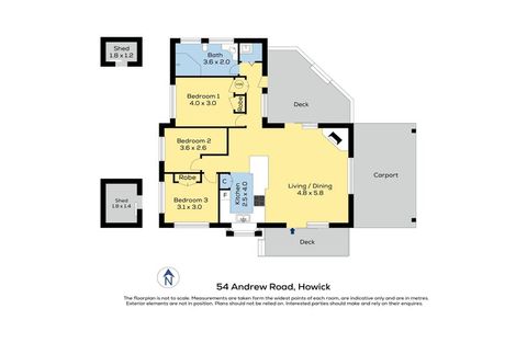 Photo of property in 54 Andrew Road, Howick, Auckland, 2010