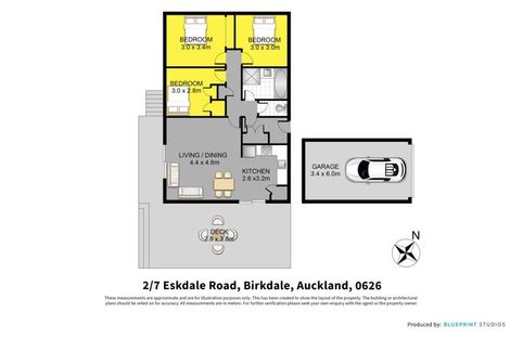 Photo of property in 2/7 Eskdale Road, Birkdale, Auckland, 0626