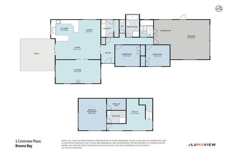 Photo of property in 5 Crestview Place, Browns Bay, Auckland, 0630