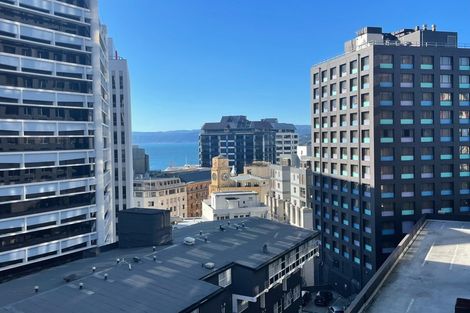 Photo of property in Terrace Heights Apartments, 2/163p The Terrace, Wellington Central, Wellington, 6011