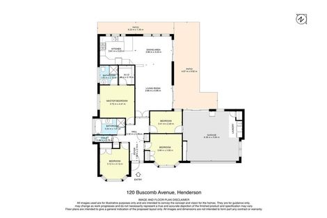 Photo of property in 120 Buscomb Avenue, Henderson, Auckland, 0610