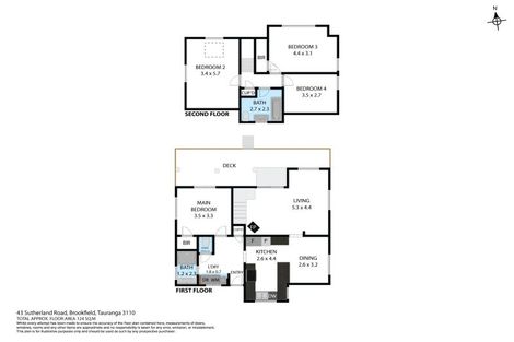 Photo of property in 43 Sutherland Road, Brookfield, Tauranga, 3110