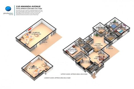 Photo of property in 110 Amanda Avenue, Dinsdale, Hamilton, 3204