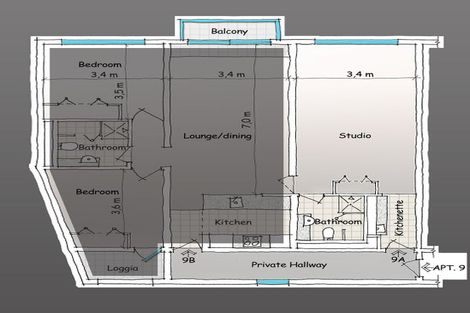 Photo of property in The Capital, 370 Oriental Parade, Oriental Bay, Wellington, 6011