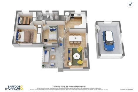 Photo of property in 7 Gloria Avenue, Te Atatu Peninsula, Auckland, 0610