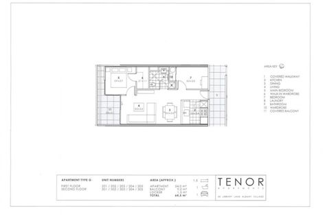 Photo of property in Tenor Apartments, 205/40 Library Lane, Albany, Auckland, 0632