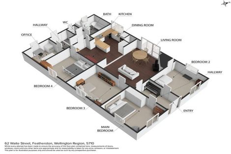 Photo of property in 62 Waite Street, Featherston, 5710