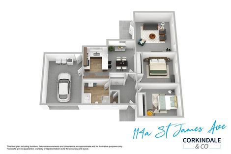 Photo of property in 1/114 Saint James Avenue, Papanui, Christchurch, 8053