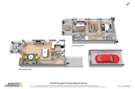 Photo of property in 2/164 Rangatira Road, Beach Haven, Auckland, 0626