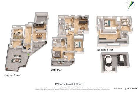 Photo of property in 42 Raroa Road, Kelburn, Wellington, 6012