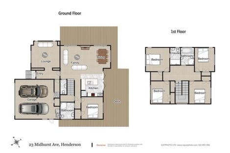 Photo of property in 23 Midhurst Avenue, Henderson, Auckland, 0612