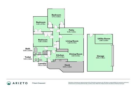 Photo of property in 7 Kent Crescent, Awapuni, Palmerston North, 4412