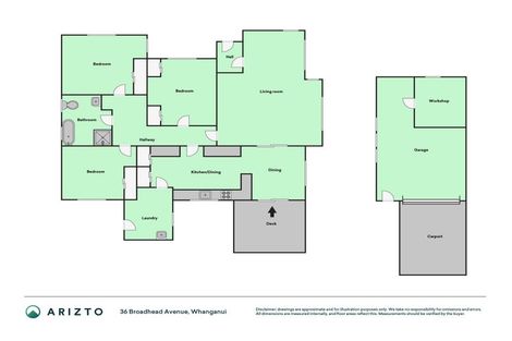Photo of property in 36 Broadhead Avenue, Tawhero, Whanganui, 4501