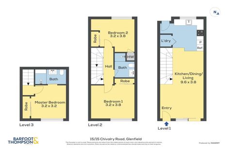 Photo of property in 15/15 Chivalry Road, Glenfield, Auckland, 0629