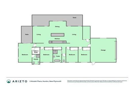 Photo of property in 2 Atutahi Street, Hurdon, New Plymouth, 4310