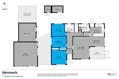 Photo of property in 21 Sharland Avenue, Manurewa, Auckland, 2102