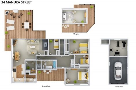 Photo of property in 34 Manuka Street, Ravensbourne, Dunedin, 9022