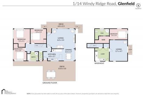 Photo of property in 1/14 Windy Ridge Road, Glenfield, Auckland, 0629