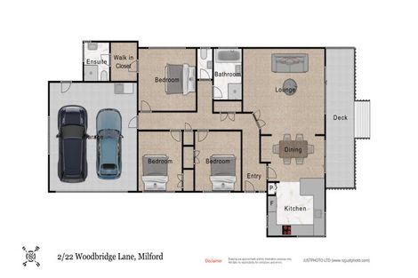 Photo of property in 2/22 Woodbridge Lane, Milford, Auckland, 0620