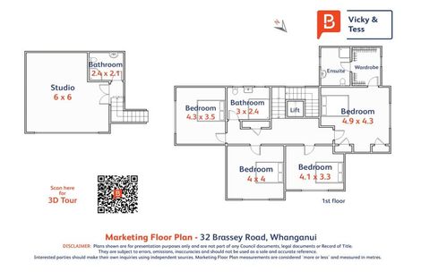 Photo of property in 32 Brassey Road, Saint Johns Hill, Whanganui, 4500