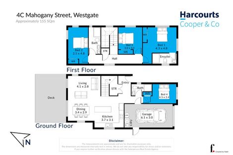 Photo of property in 4c Mahogany Street, Westgate, 0814