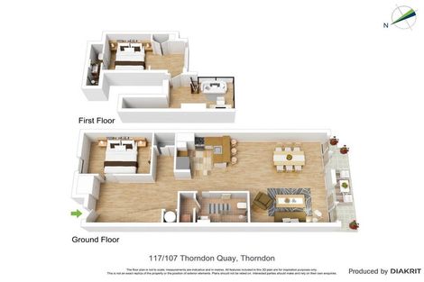 Photo of property in Stadium Garden Flats, 117/107 Thorndon Quay, Pipitea, Wellington, 6011