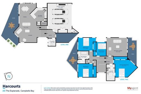 Photo of property in 2/2 The Esplanade, Campbells Bay, Auckland, 0630