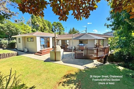 Photo of property in 26 Harper Street, Chatswood, Auckland, 0626