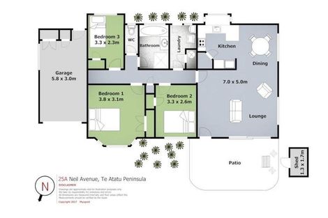 Photo of property in 1/25 Neil Avenue, Te Atatu Peninsula, Auckland, 0610