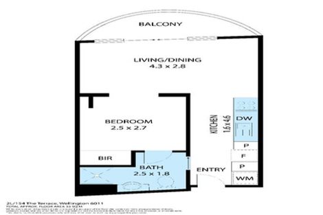 Photo of property in Atrium Apartments, 2d/154 The Terrace, Wellington Central, Wellington, 6011