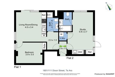 Photo of property in 1801/111 Dixon Street, Te Aro, Wellington, 6011