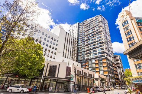 Photo of property in Queen's Residences, 2501/8 Airedale Street, Auckland Central, Auckland, 1010