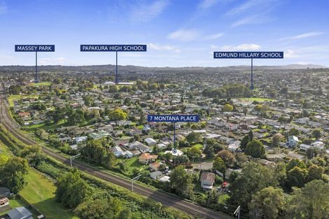 Photo of property in 7 Montana Place, Papakura, 2110