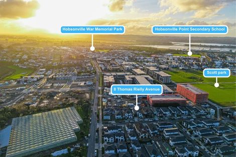 Photo of property in 8 Thomas Rielly Avenue, Hobsonville, Auckland, 0616