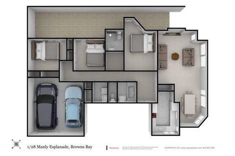 Photo of property in 1/28 Manly Esplanade, Browns Bay, Auckland, 0630