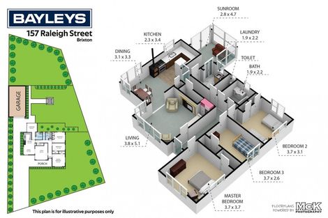 Photo of property in 157 Raleigh Street, Brixton, Waitara, 4382