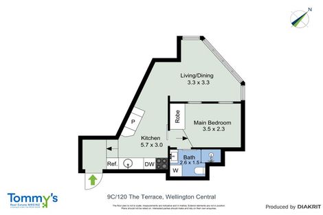 Photo of property in Terrace Garden Apartments, 9c/120 The Terrace, Wellington Central, Wellington, 6011