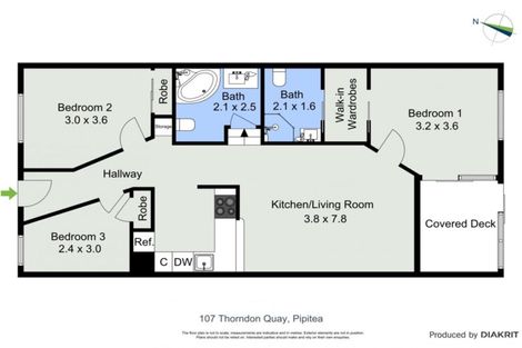 Photo of property in Stadium Garden Flats, 304/107 Thorndon Quay, Pipitea, Wellington, 6011