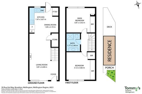 Photo of property in 39 Rua Kai Way, Brooklyn, Wellington, 6021