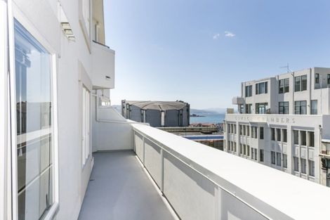 Photo of property in Columbia Apartments, 25/30 Cuba Street, Te Aro, Wellington, 6011