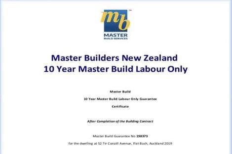 Photo of property in 52 Tir Conaill Avenue, Flat Bush, Auckland, 2019