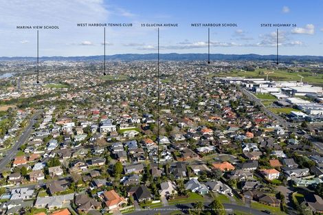 Photo of property in 15 Glucina Avenue, West Harbour, Auckland, 0618
