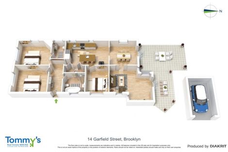 Photo of property in 14 Garfield Street, Brooklyn, Wellington, 6021