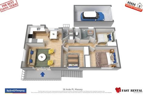 Photo of property in 16 Arde Place, Massey, Auckland, 0614